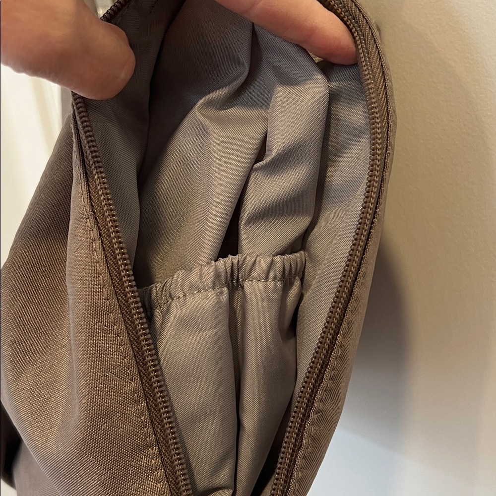 Baggallini Shimmering Taupe Crossbody Bag - Picture 8 of 11
